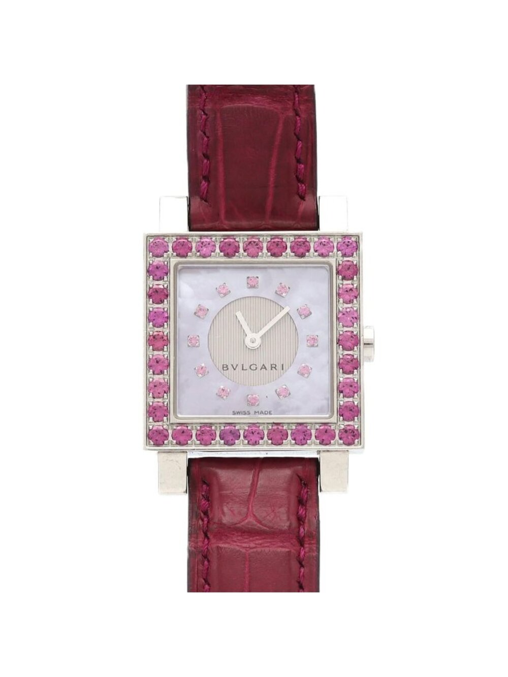 Bvlgari Bulgari Quadrato SS Quartz Watch